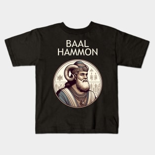 Baal Hammon Carthaginian God Punic History Kids T-Shirt